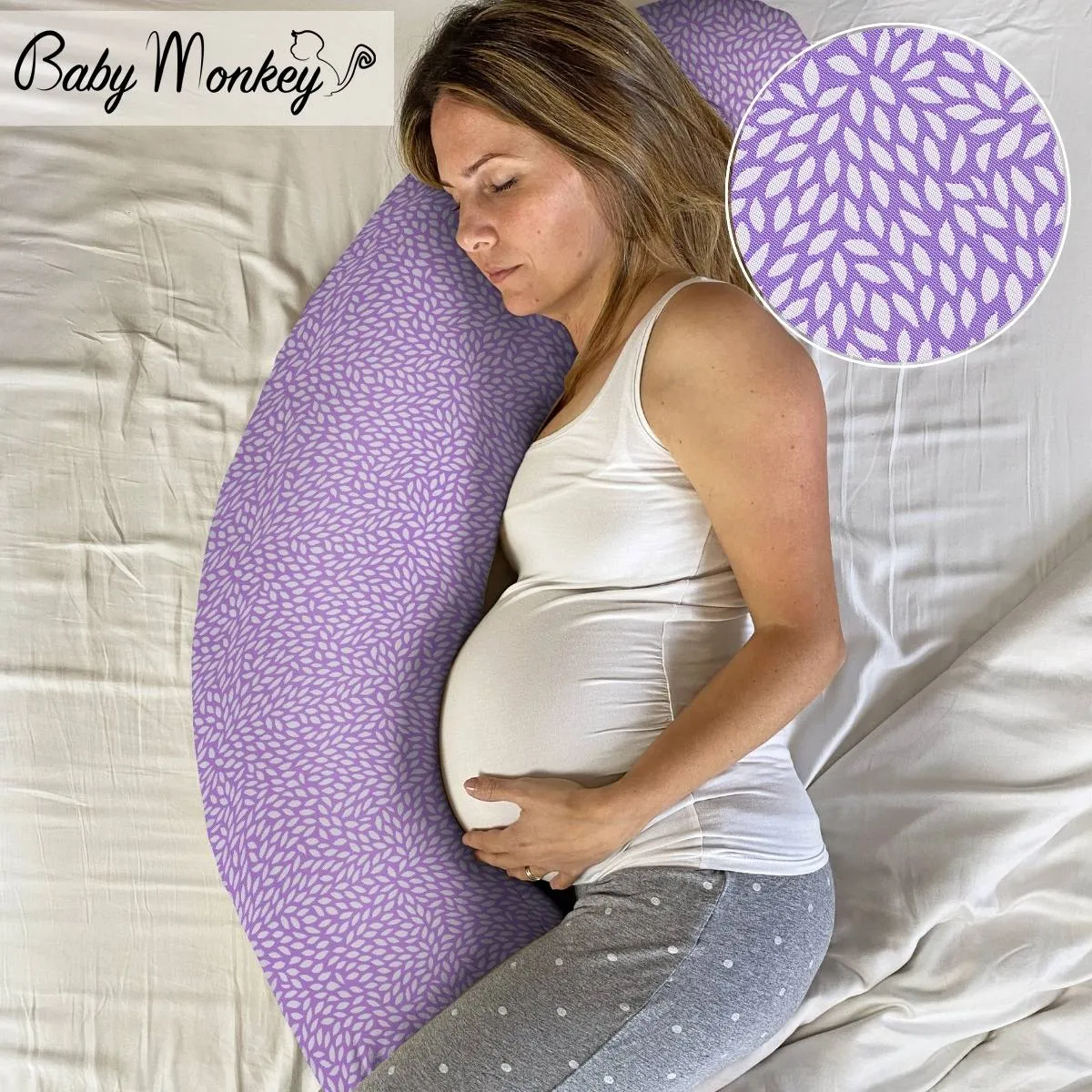 Pregnancy & Nursing Pillow - Violet Willow