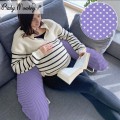 Pregnancy & Nursing Pillow - Violet Pois