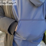 Mid-Season Babywearing Cover - Light Blue