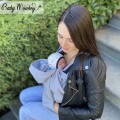 Cover Babywearing Mezza Stagione - Grigio chiaro