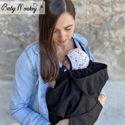 Mid-Season Babywearing Cover - Black