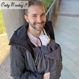 Mid-Season Babywearing Cover - Grey