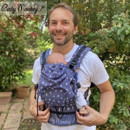 Regolo Ergonomic Adjustable Baby Carrier Fullbuckle
