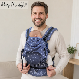 Regolo Ergonomic Adjustable Baby Carrier Fullbuckle