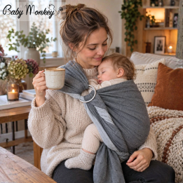 Ring sling pour bébé et enfant