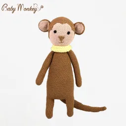 Dado the monkey - Knit doll