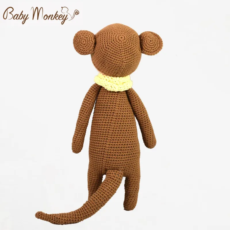 Monkey Knit doll for babies and kids