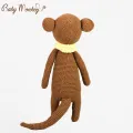 Peluche Puppe und Puppe für Kind und Baby affe