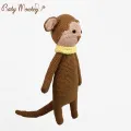 Monkey Knit doll for babies and kids