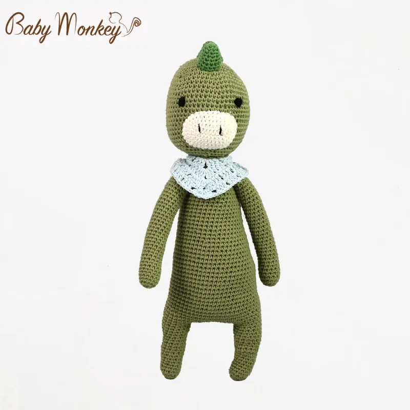 Dinosaur Knit doll for babies and kids