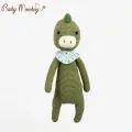 Peluche pupazzo bambino e neonato dinosauro