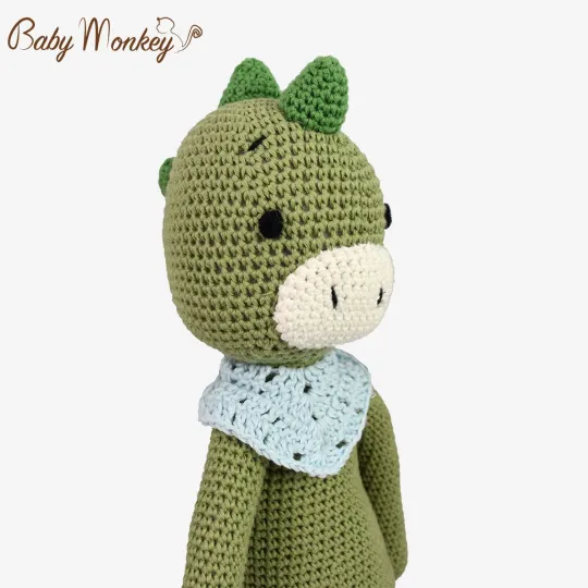 Dinosaur Knit doll for babies and kids