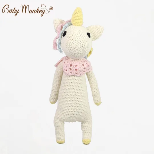 Peluche Puppe und Puppe für Kind und Baby Einhorn