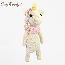 Yeye the unicorn - Knit doll
