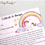 Unicorn Knit doll for babies and kids