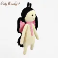 Butterfly Knit doll for babies and kids