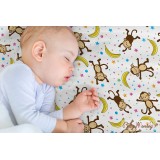 LittleMonkey - Sábanas estampadas de satén de algodón