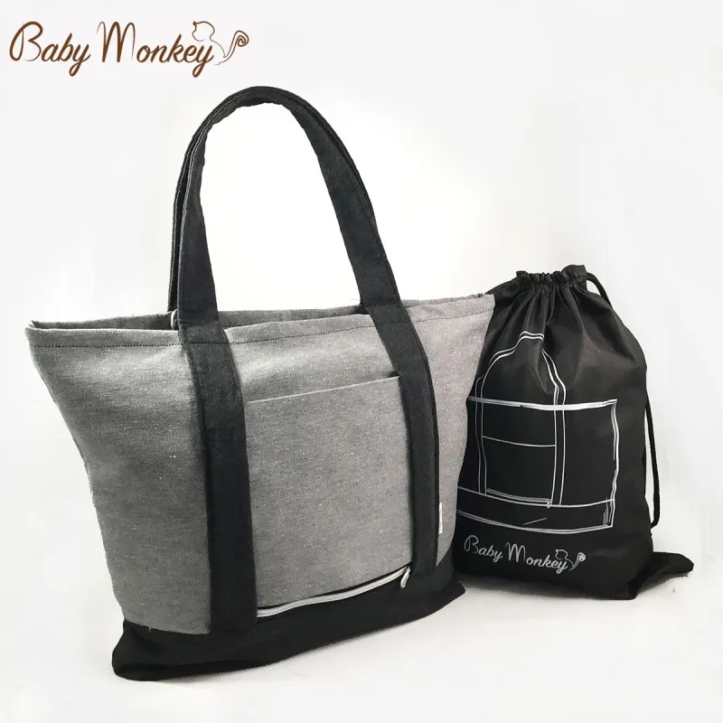 Nursery bag with interchangeable pocket