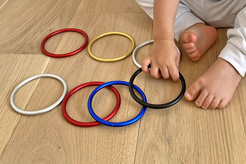 babywearing aluminium rings