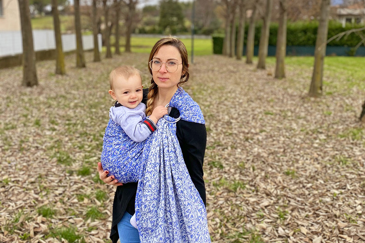 Linum - Écharpe de portage Porte-Bébés Coton Lin