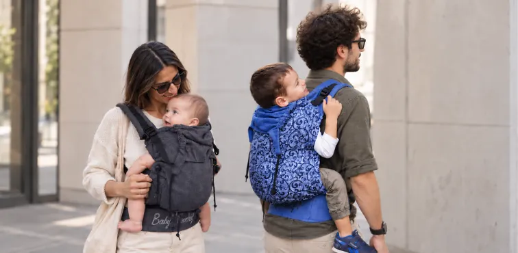 Comparatif des porte-bébés ergonomiques Regolo et Agilo BabyMonkey