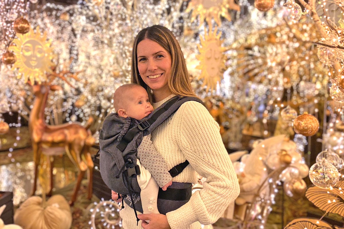 porte-bébé réglable