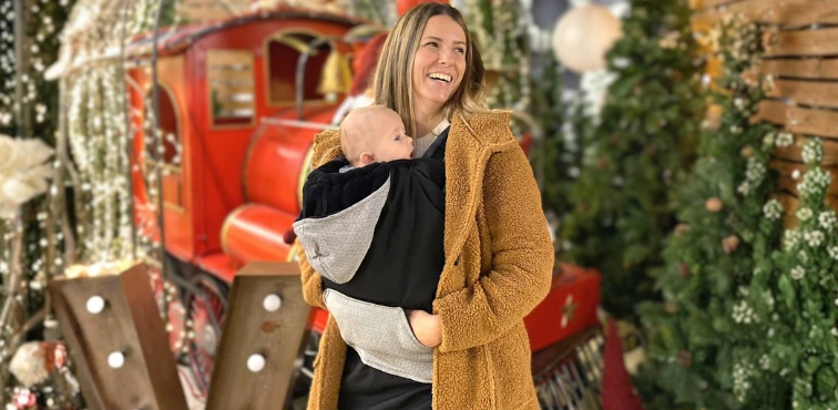 Come scegliere la cover babywearing per marsupio e fascia porta bebè