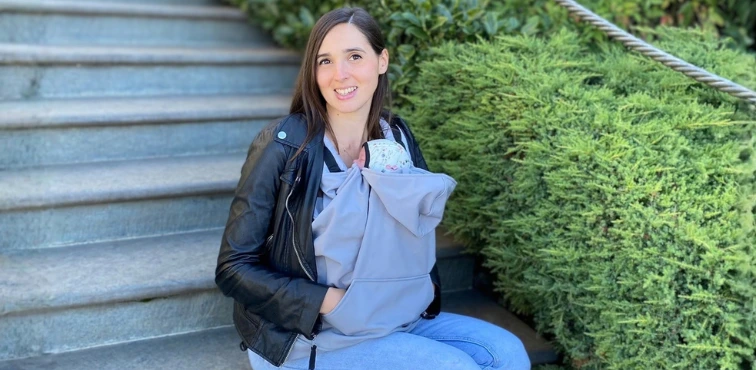 Cobertura de Entretiempo BabyMonkey para mochila y fular