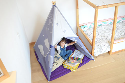 Tipi Zelt Kinderzimmer Geburtsgeschenk