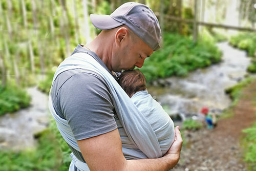 écharpe portage cadeau naissance