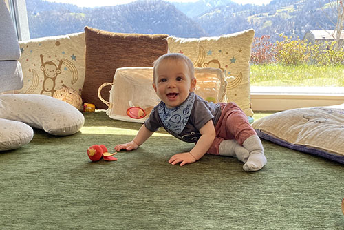 Teppich für Kinder Geburt perfekt