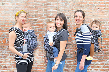 Babywearing e riduzione del pianto