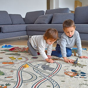 Tapis bébé maison