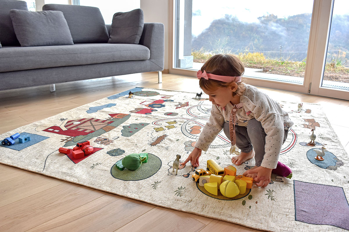 Tapis de Jeu pour enfants et bébés