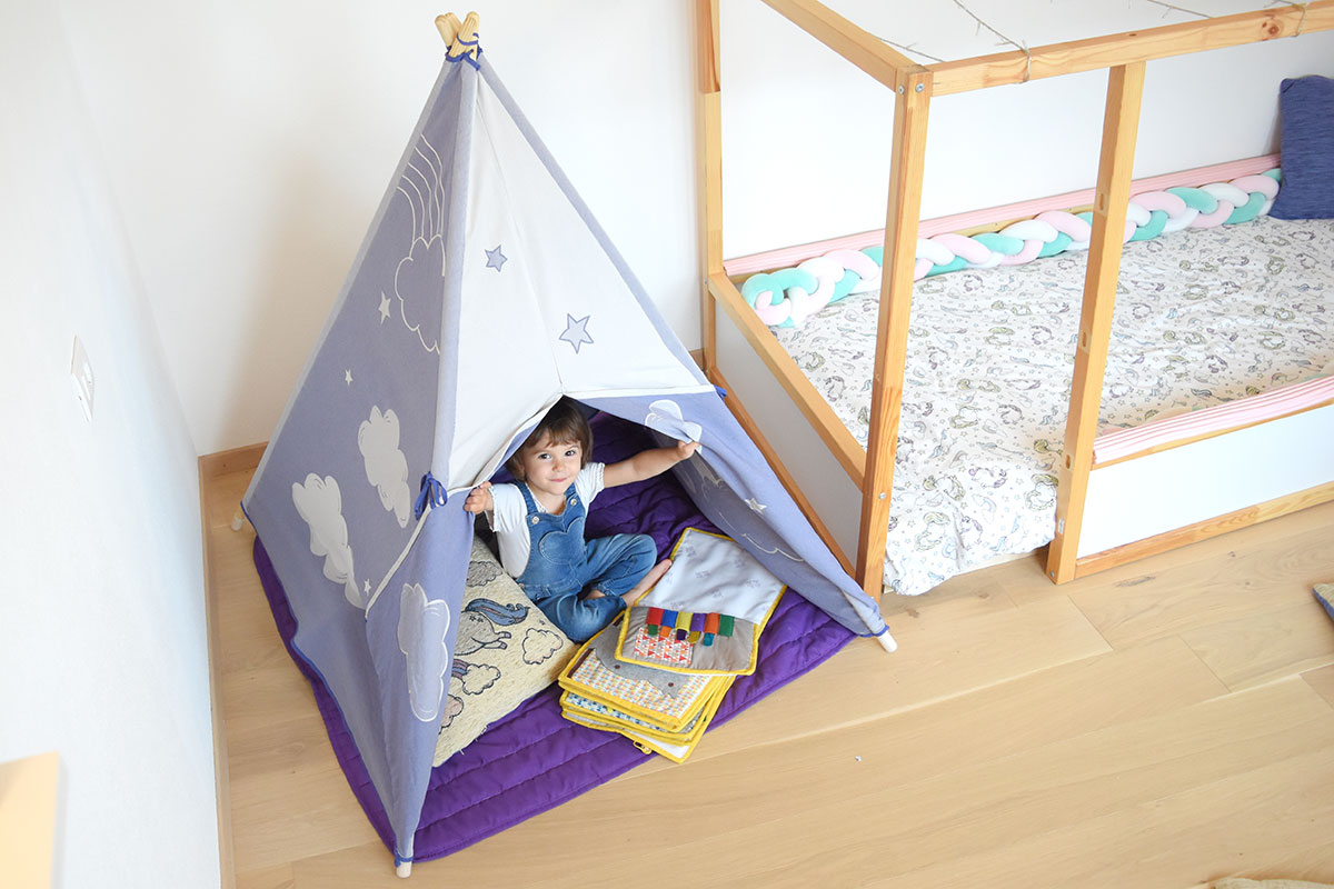 Tente Tipi pour Enfants - Tente de Jeu Tippi Chambre d'enfant