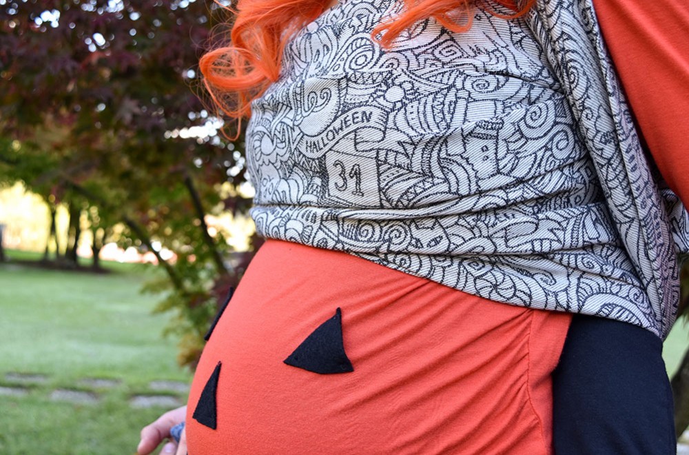 Halloween & Babywearing, idee di travestimenti in fascia e marsupio