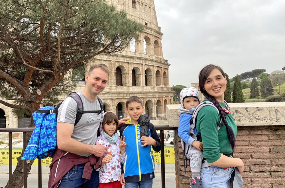 Viaggio a Roma con 3 Bambini…e un marsupio!