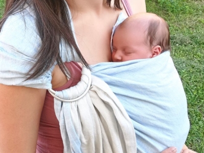 Babywearing post cesareo: posso portare subito dopo il parto?