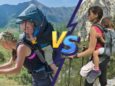 Mochila de montaña vs mochila porta bebé: ¿cuál es mejor? 